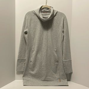 Merrell Tunic Sweater Cowl Neck Women’s Small Pullover Performance Outdoor Shirt